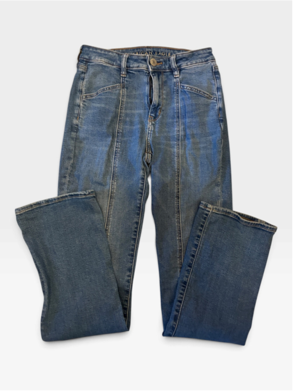 American Eagle Stretch Hi-Rise Skinny Kick Jeans - Size 6